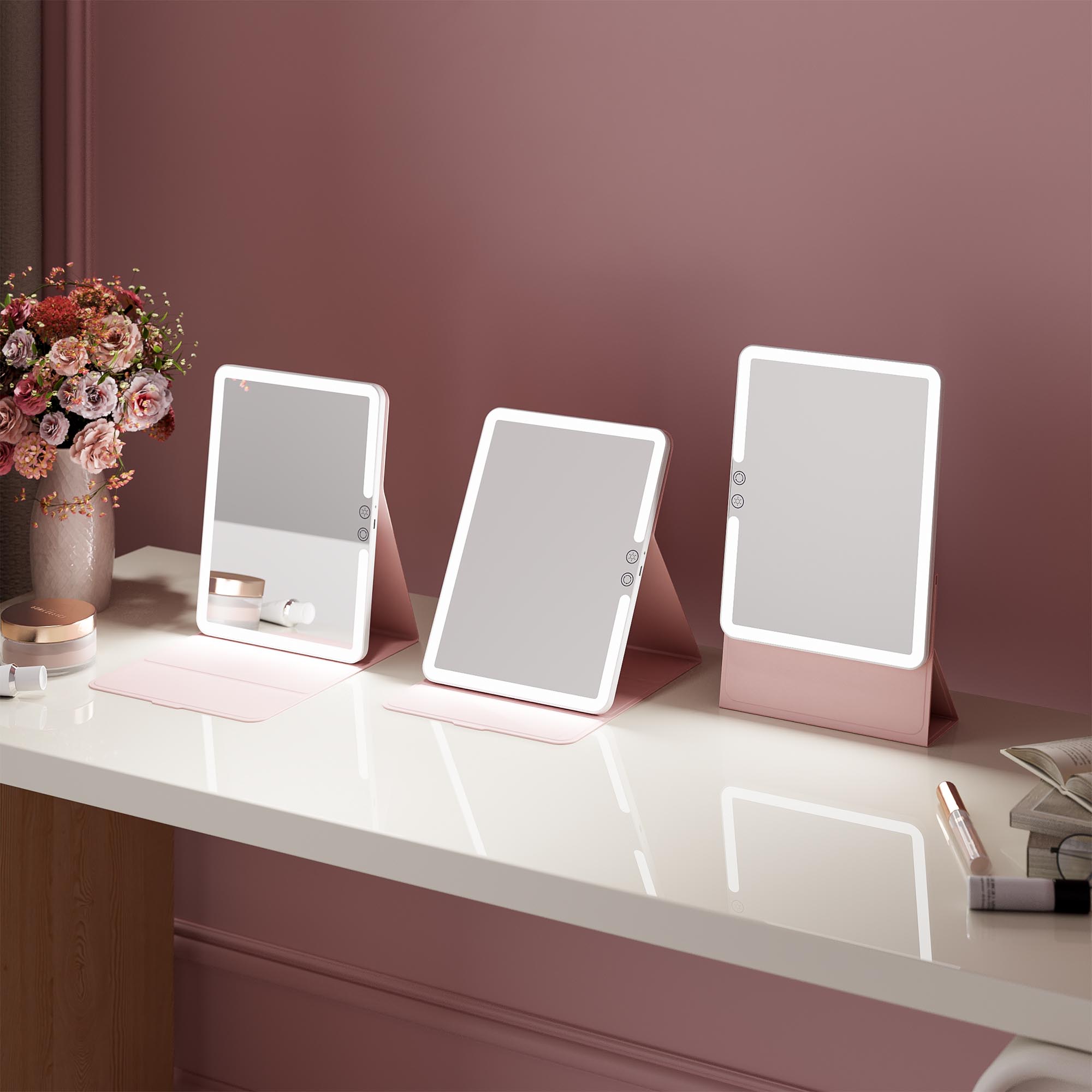 led makeup mirror